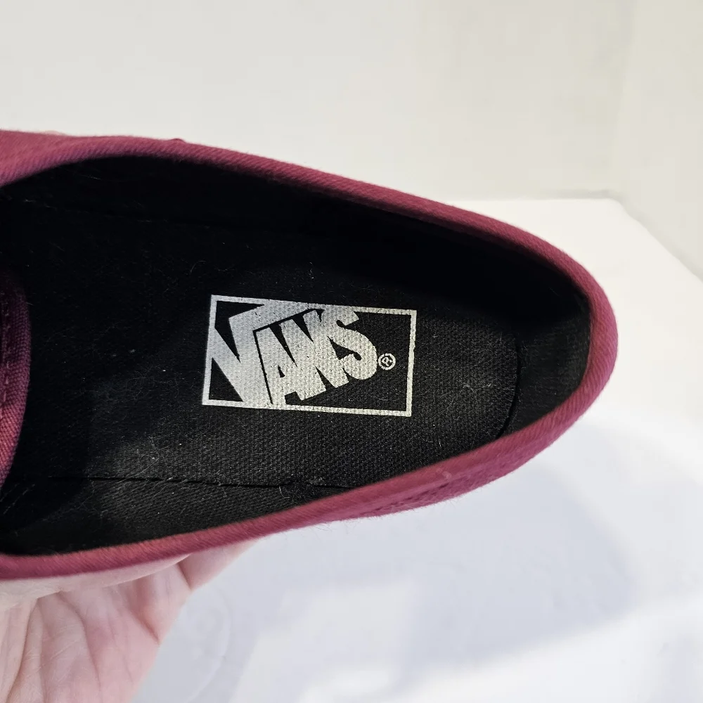 Vans Lace Up Canvas Sneakers Men's 7 Women's 8.5